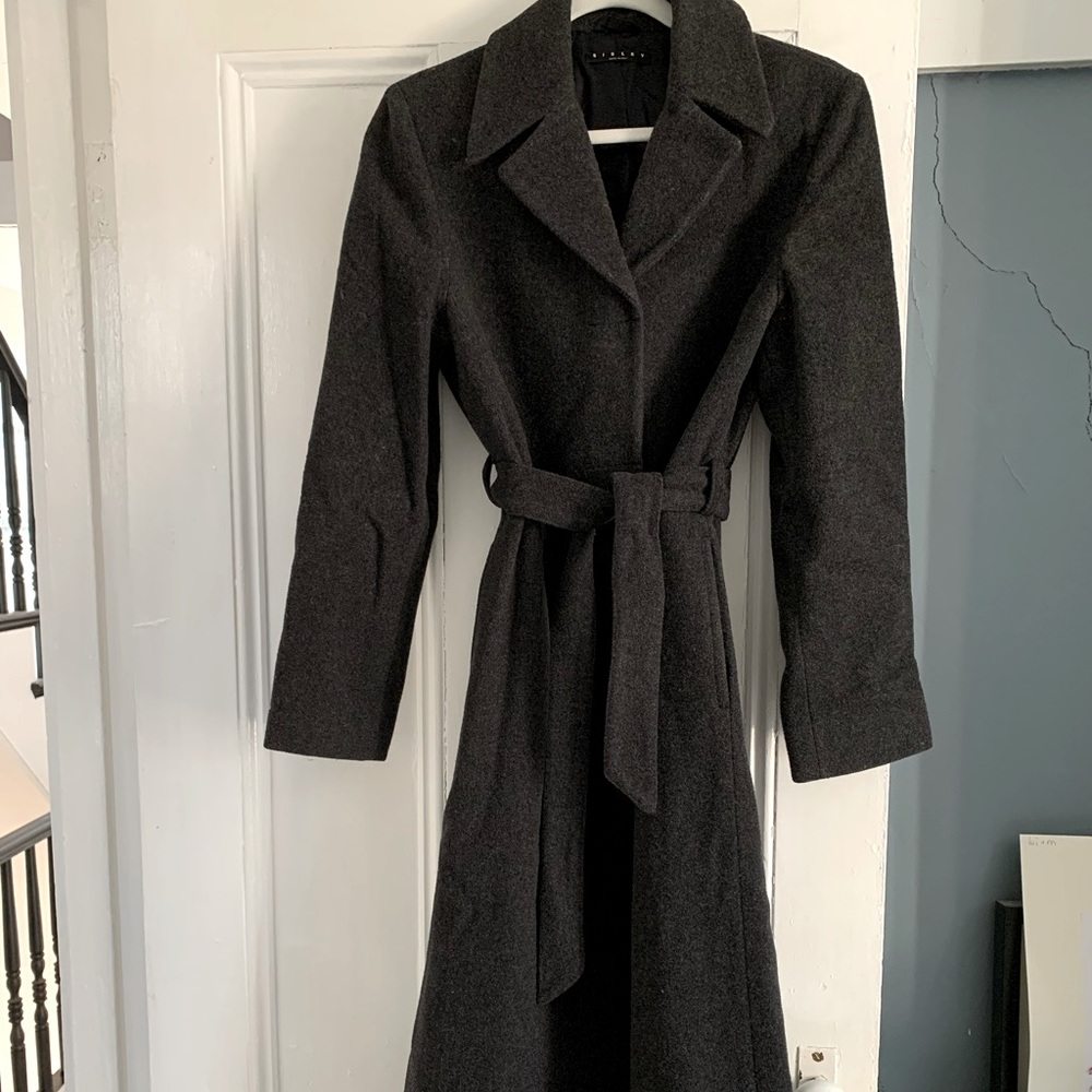 Sisley long trench coat